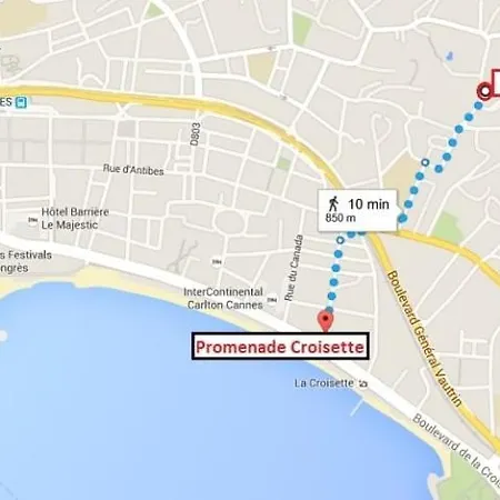 Boutique Style House In Center Croisette 10mn Walk Villa